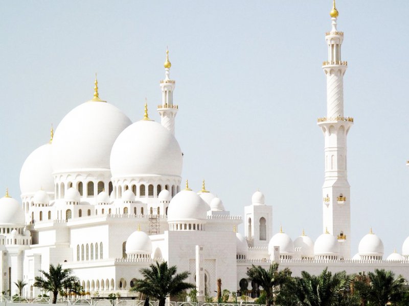 мечеть белая фото