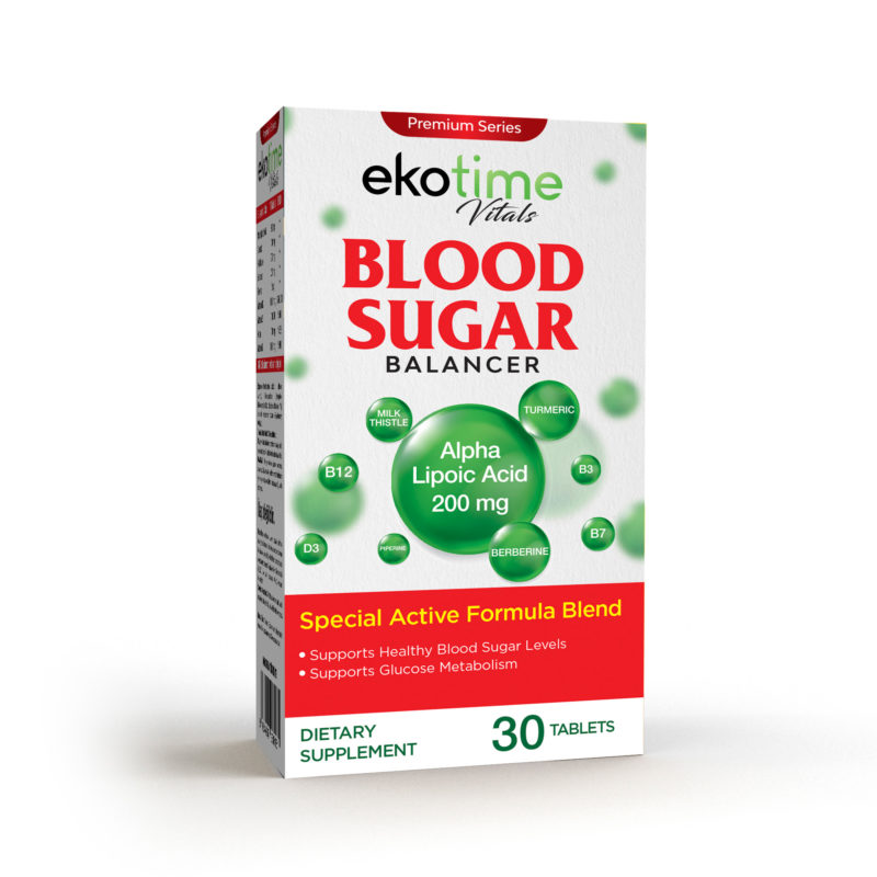 Blood Sugar ekotime vitals - уменьшить тягу к сахару