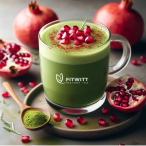 Matcha Pomegranate Fitwitt instand tea из ОАЭ