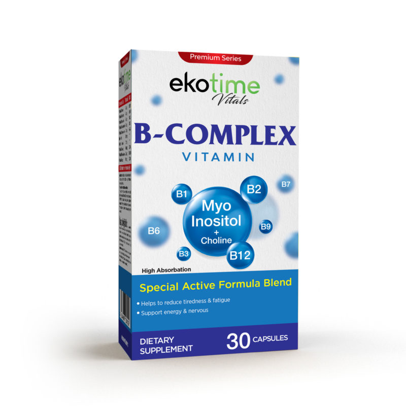 Vitamin B complex Ekotime vitals Myo-inositol